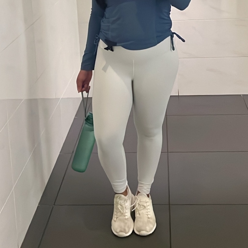 White leggings